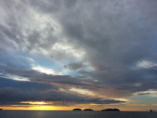 beautiful sky in Hawaii