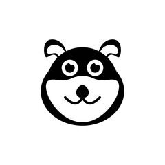 dog vector design template illustration