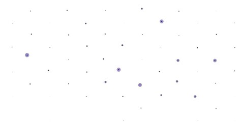 Light Purple vector natural backdrop with flowers.