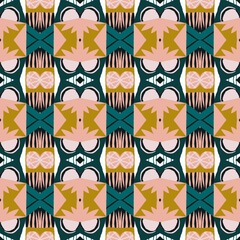 Abstract colorful seamless pattern design composition. Wallpaper, background. Eps 10