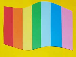  abstract colorful background. Rainbow color. The flag of the rainbow