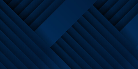 Obraz premium Blue background with abstract 3D modern element for banner, presentation design and flyer