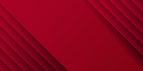 Geometric 3D red black background. Vector illustration design for presentation, banner, cover, web, flyer, card, poster, wallpaper, texture, slide, magazine, and powerpoint. 