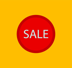 Set of sale labels, template. Blank labels, discount and price on paper. Special offer. Vintage. Vector illustration.