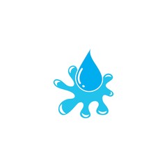 water drop Logo Template vector illustration