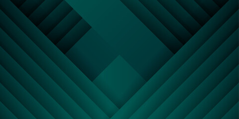 Obraz premium Green 3D background for banner, design template