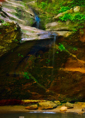 Waterfall, Hocking Hills State Park, Ohio, USA