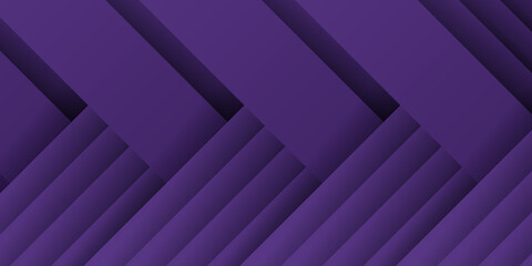 Obraz premium Modern dark purple abstract background with lines and square shape gradation color. Vector illustration design for presentation, banner, cover, web, flyer, card, poster, wallpaper, texture, slide, mag