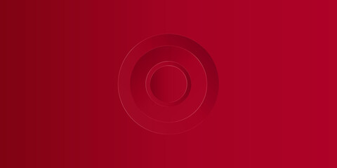 Geometric circle red background