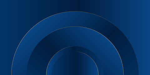 abstract round shape graphic elements on blue background for Brochure, Flyer, Poster, leaflet, Annual report, Book cover, Graphic Design Layout template