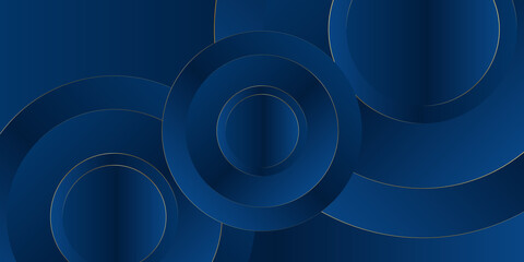 Circle 3D design presentation background