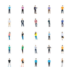 People Character Icons