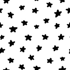 Hand drawn seamless pattern.