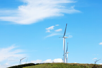 wind turbines