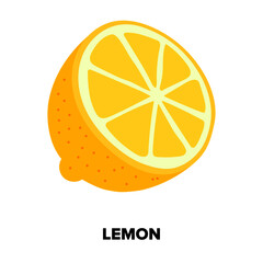 Vector illustration of lemon