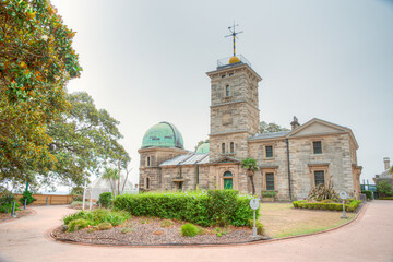 View of Sydney observatory in Australia