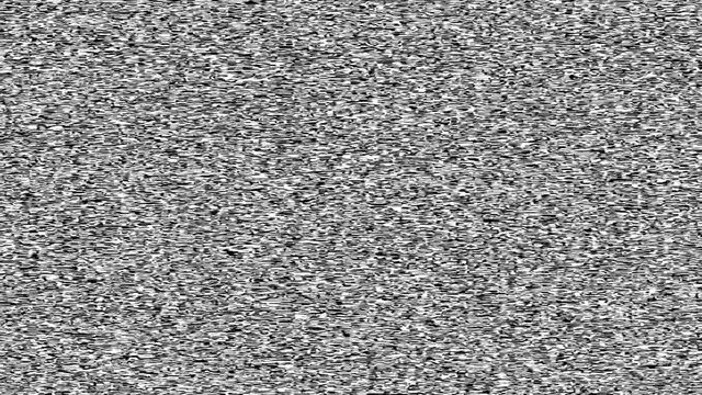 High quality HD video of real tv noise