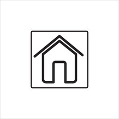 Home line icon