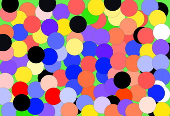 Vector with color circle.Color background with circle.