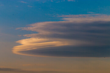 clouds in the sky