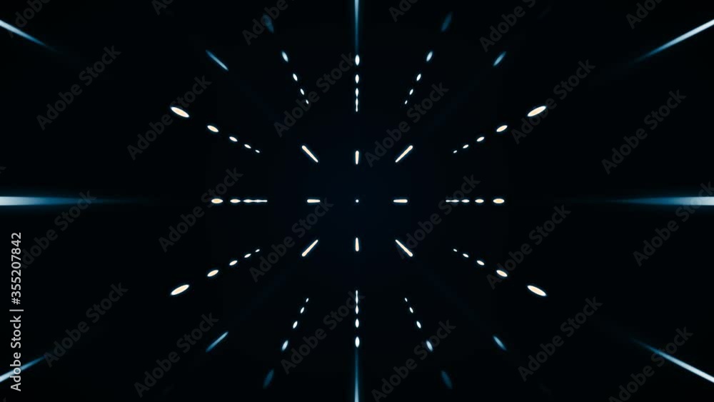 Poster abstract technology spinning shape seamless looping/ 4k abstract minimal animation of geometrical st