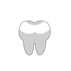 Medical silhouette icon. Teeth silhouette icon. Dentist icon. Hospital silhouette icon