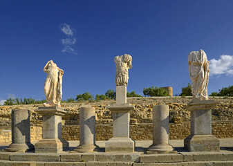 Archaeological site of Torreparedones, Andalusia, Spain. The Archaeological Park of Torreparedones...