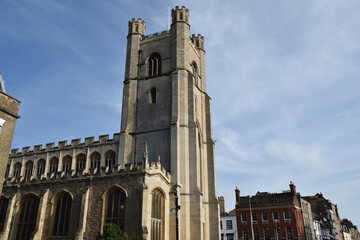 Fototapeta na wymiar Saint Mary the Great à Cambridge, Angleterre