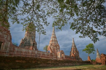 Fototapeta premium wat phra si sanphet