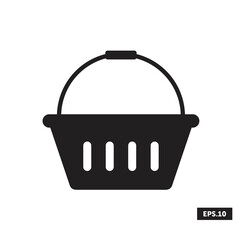 E Comerce shopping bag Icon, E Comerce shopping bag Logo/Vector