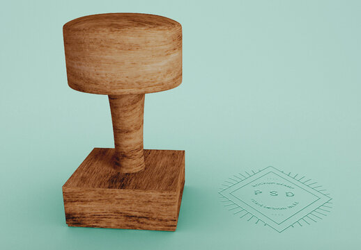Logo Stamp Mockup