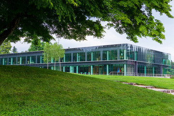 Fototapeta na wymiar Brdo Congress Center and Park Brdo near Kranj, Slovenia