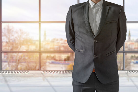 Picture of a handsome CEO business man in the office