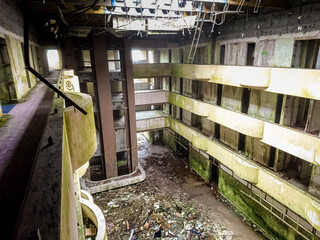 Abandoned 5 stars hotel
