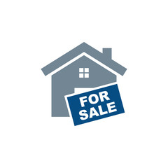 House For Sale Icon Vector Logo Template