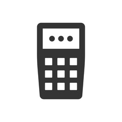 Simple illustration of a calculator Icon