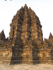 Fototapeta premium Architecture Temple Prambanan Java Indonésie