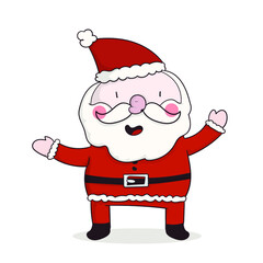 cartoon santa claus