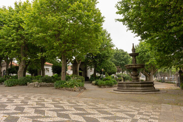 Obraz premium The Sanctuary of Senhor Bom Jesus or the Senhor de (Lord of) Matosinhos is both the city's most outstanding monument and its parish church, Matosinhos, Portugal.