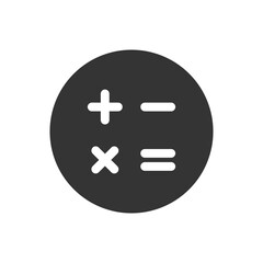 Obraz premium Math learning Icon