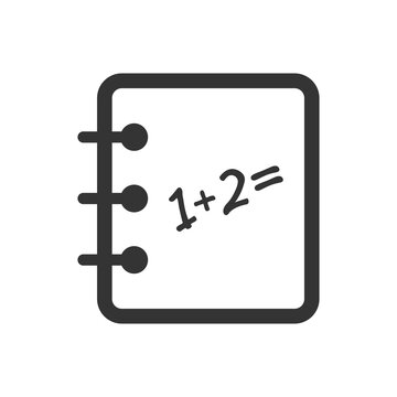 Math learning icon