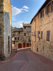 scorcio di San Gimignano