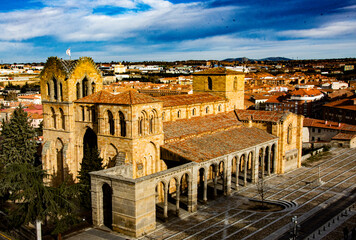 Fototapeta premium preciosa vista de avila