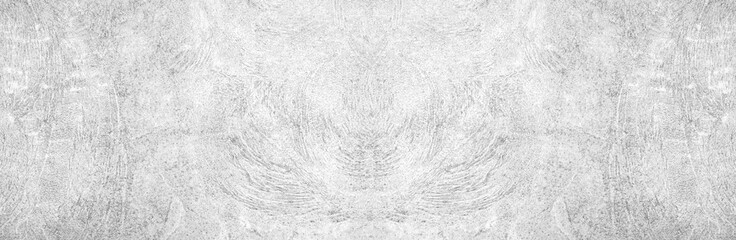 Panoramic grey paint limestone texture background in white light seam home wall paper. Back flat...