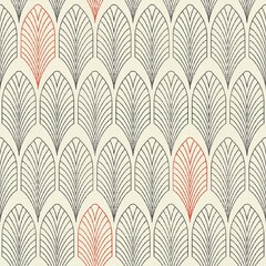 Abstract seamless geometric pattern on texture background. Art deco seamless pattern in retro colors. Vector illustration vintage design. Islam, Arabic, turkish, ottoman motifs.