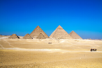 Great Pyramid of Giza, UNESCO World Heritage site, Cairo, Egypt.