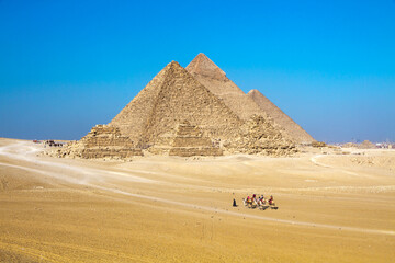 Great Pyramid of Giza, UNESCO World Heritage site, Cairo, Egypt.