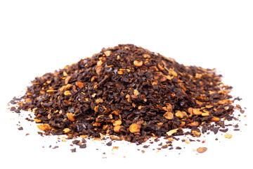 Ancho Grande Chilli Flakes in white natural spice