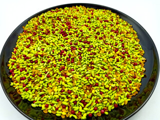 green mukhwas,after-dinner mouth freshener with indian cuisine