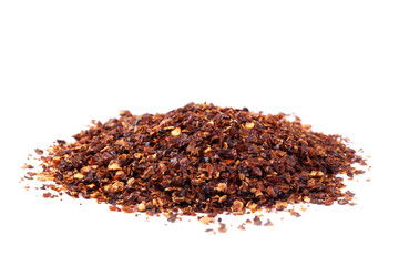 Habanero chilli Flakes in white natural spice